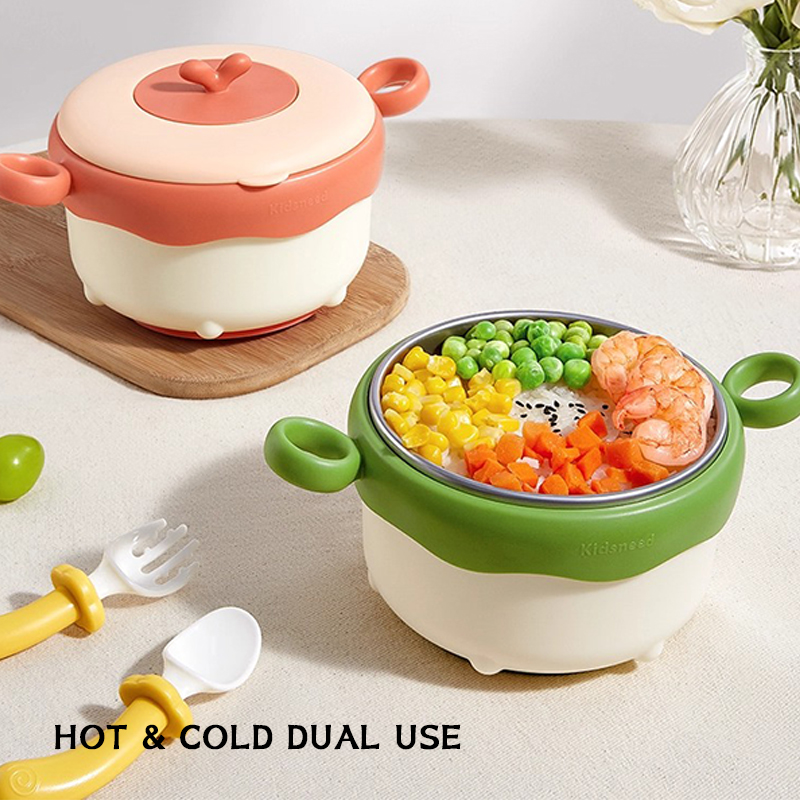 Baby Food Bowl Thermal Jar Ins - Bento Box Two Tier ulasan dan harga