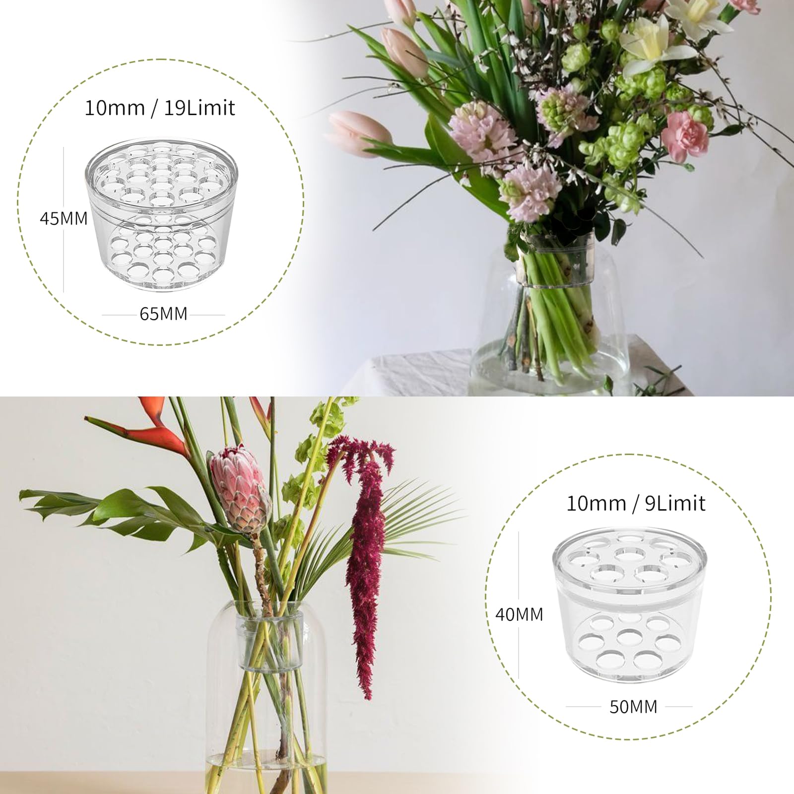 New Spiral Ikebana Stem Holder - Ikebana Vase Kenzan ulasan dan harga