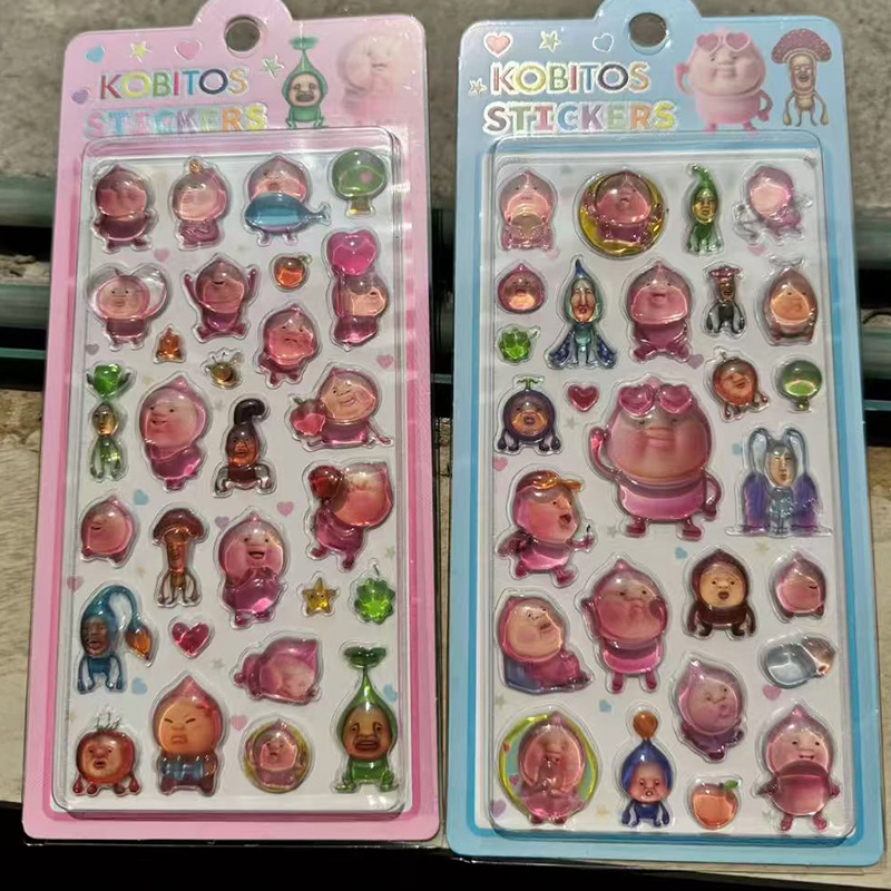 2 Pcs Kawaii Kobito 3D Relief  - Japanese Lifestyle Goods ulasan dan harga