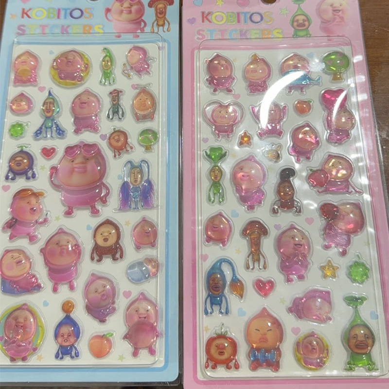 2 Pcs Kawaii Kobito 3D Relief  - Japanese Lifestyle Goods ulasan dan harga