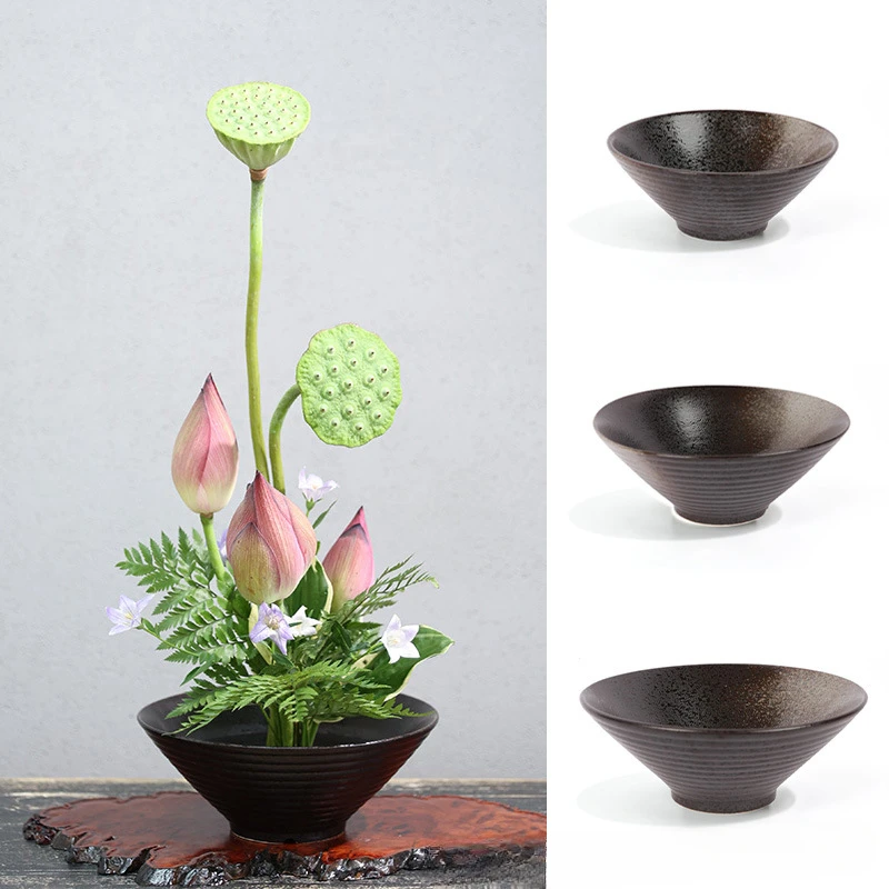Japanese Frog Vase Ceramic Bou - Ikebana Vase Kenzan ulasan dan harga