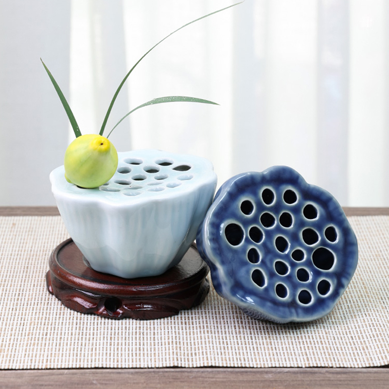 Japanese Style Ikebana Holder  - Ikebana Vase Kenzan ulasan dan harga