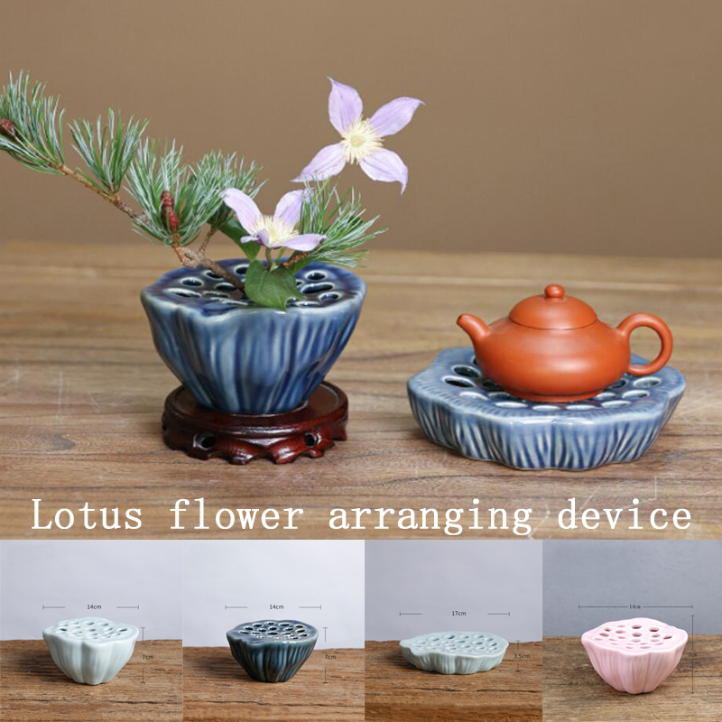 Japanese Style Ikebana Holder  - Ikebana Vase Kenzan ulasan dan harga
