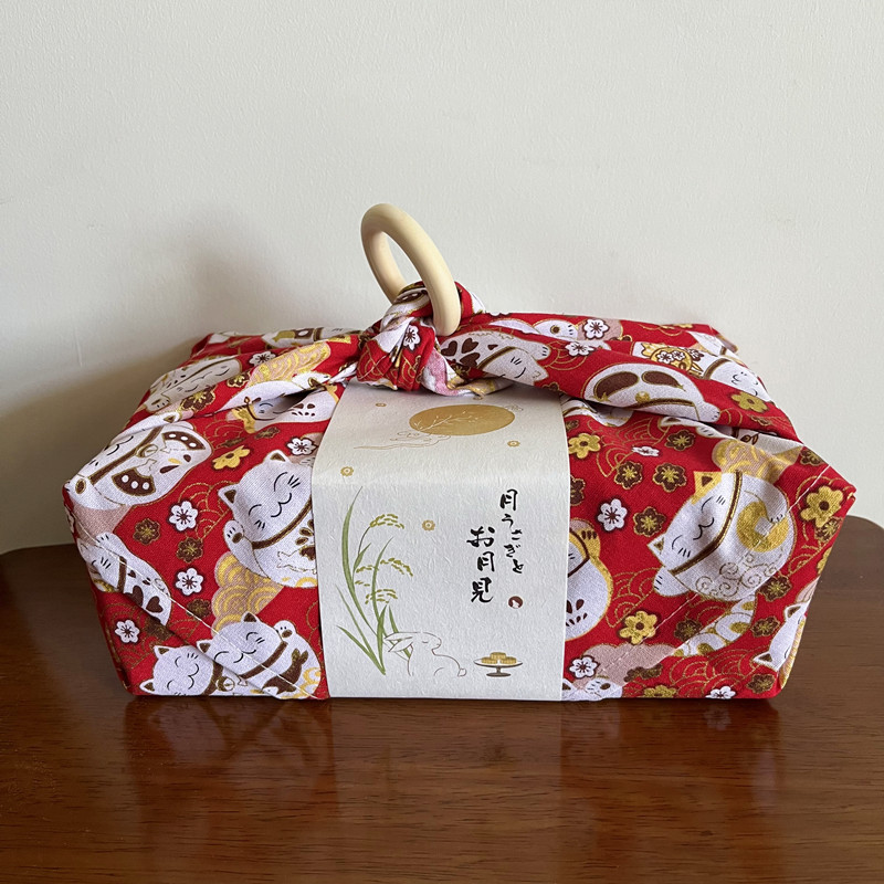 Japanese Style Lunch Box Bento - Furoshiki Wrap Cloth ulasan dan harga