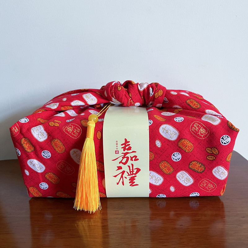 Japanese Style Lunch Box Bento - Furoshiki Wrap Cloth ulasan dan harga