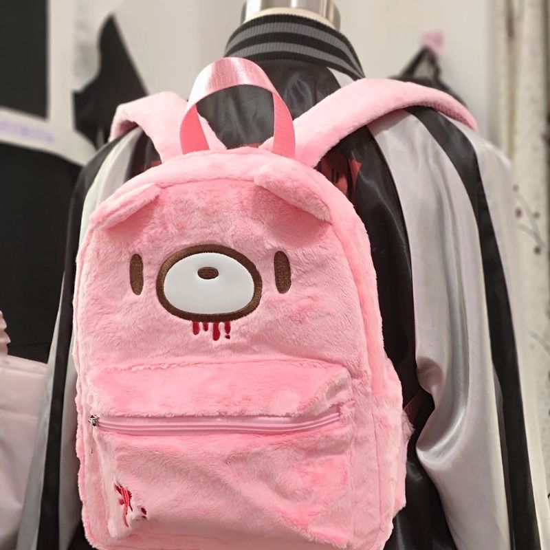 Gloomy Bear Cute Backpack Pink - Japanese Lifestyle Goods ulasan dan harga