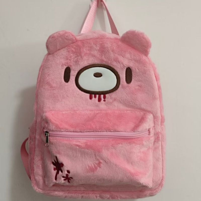 Gloomy Bear Cute Backpack Pink - Japanese Lifestyle Goods ulasan dan harga