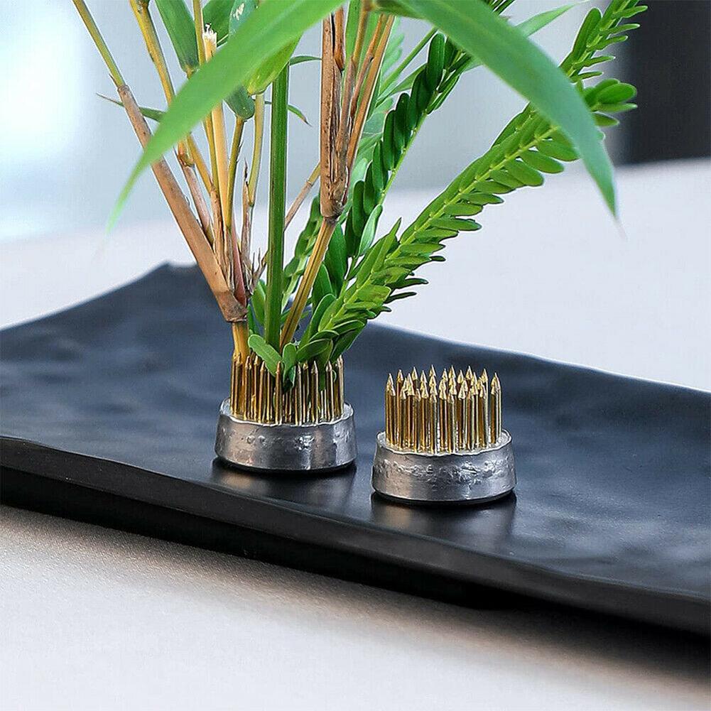 Round Ikebana Flower Frog With - Ikebana Vase Kenzan ulasan dan harga