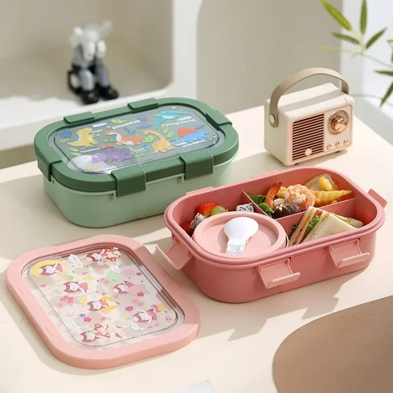 1000/1350ml Portable Cartoon B - Bento Box Two Tier ulasan dan harga
