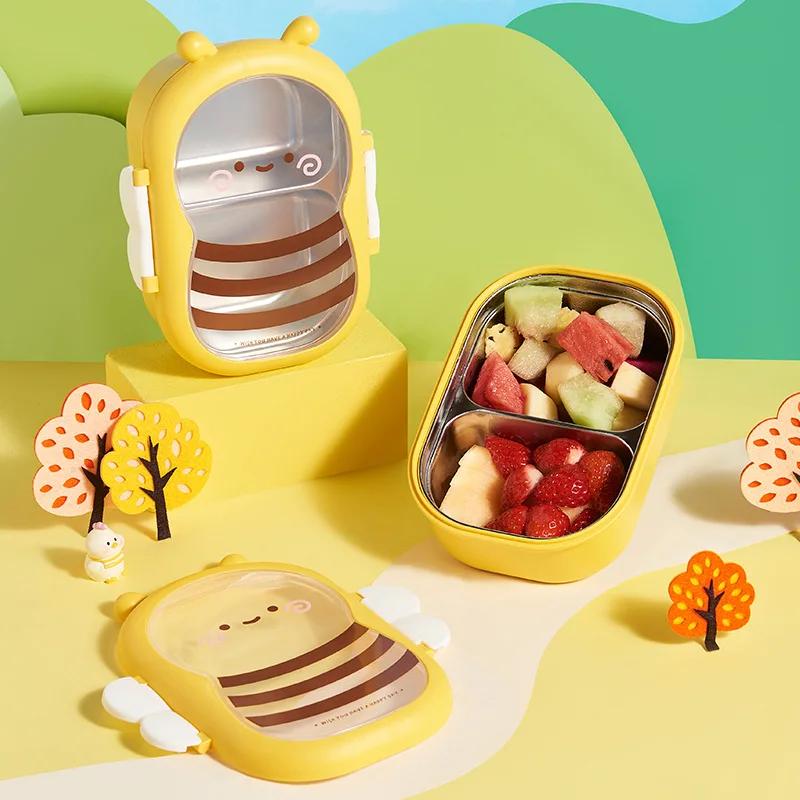 Portable Lunch Box for Student - Bento Box Two Tier ulasan dan harga
