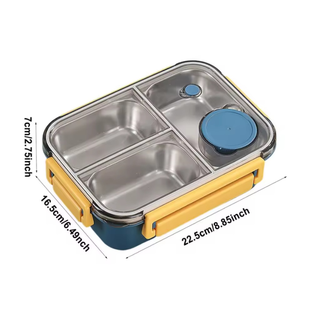 850ml Portable Lunch Boxes for - Bento Box Two Tier ulasan dan harga