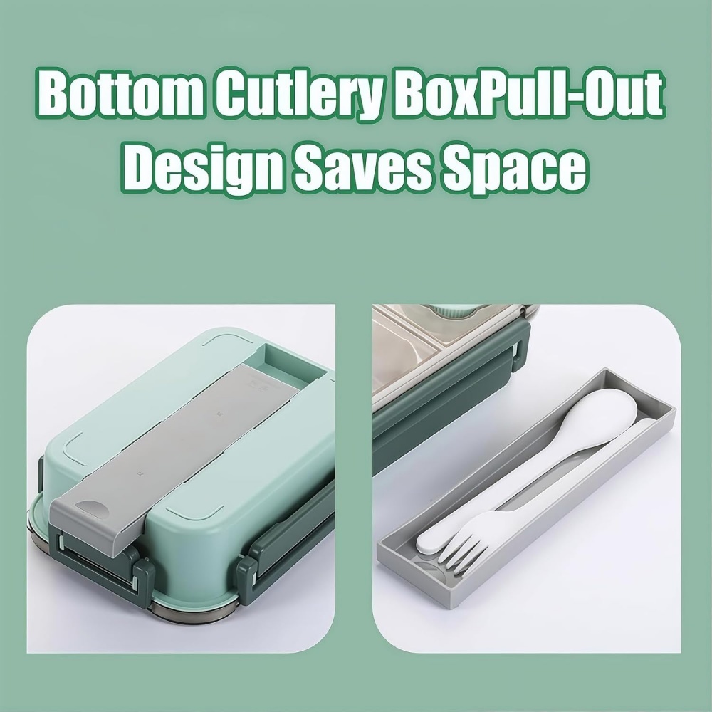 850ml Portable Lunch Boxes for - Bento Box Two Tier ulasan dan harga