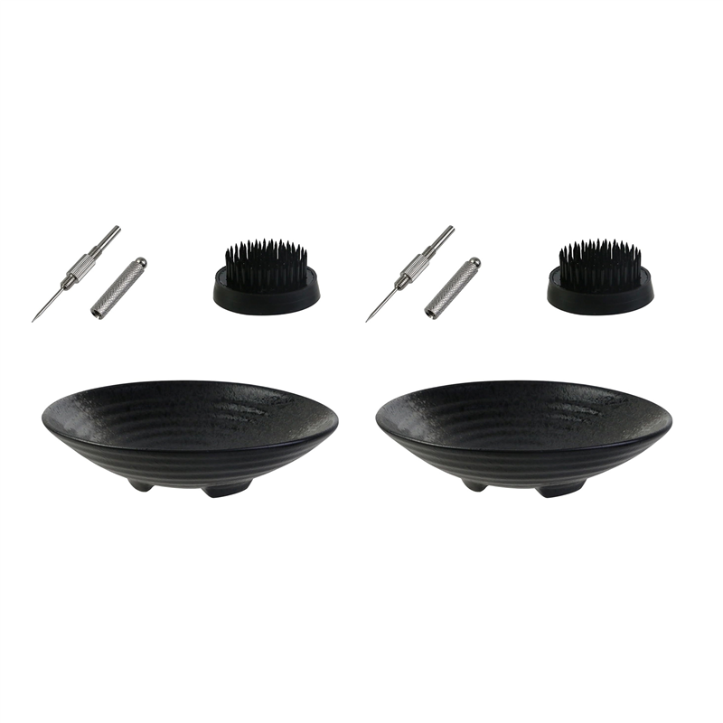 ABZS 2X Ikebana Vase Kit,  Ike - Ikebana Vase Kenzan ulasan dan harga