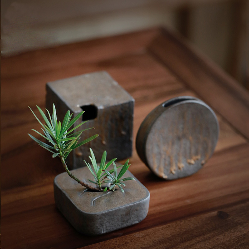 Abstract Ikebana Ceramic Vases - Ikebana Vase Kenzan ulasan dan harga
