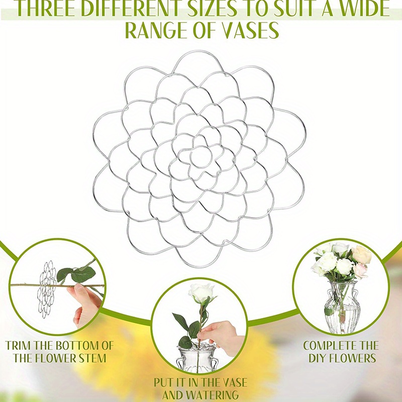 Spiral Ikebana Stem Holder Spi - Ikebana Vase Kenzan ulasan dan harga