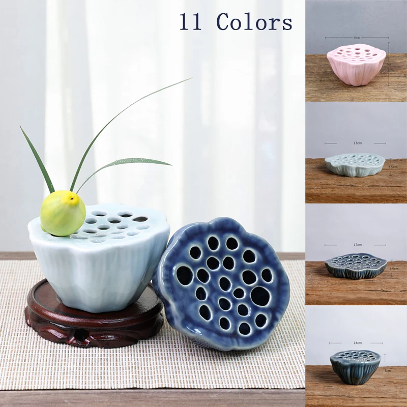 Ikebana Tea Kenzan Zen Room De - Ikebana Vase Kenzan ulasan dan harga