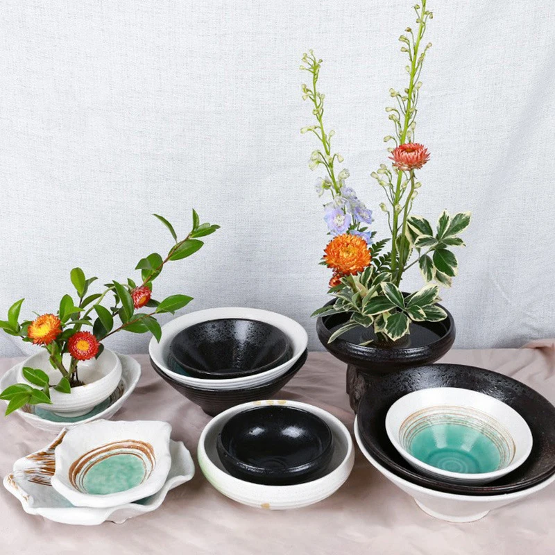 Japanese Frog Ceramic Vase Ike - Ikebana Vase Kenzan ulasan dan harga