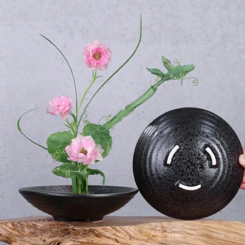 Japanese Frog Ceramic Vase Ike - Ikebana Vase Kenzan ulasan dan harga