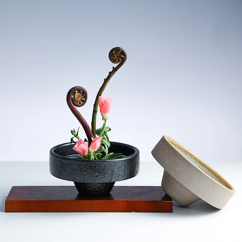 Japanese Frog Ceramic Vase Ike - Ikebana Vase Kenzan ulasan dan harga