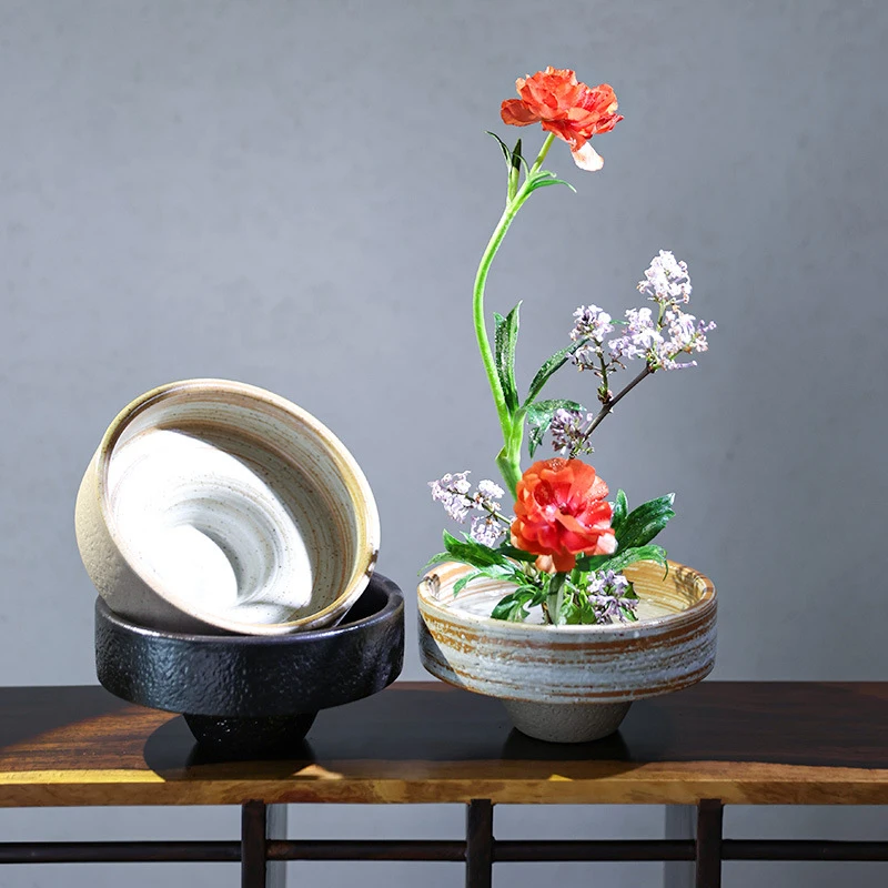 Japanese Frog Ceramic Vase Ike - Ikebana Vase Kenzan ulasan dan harga